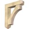 Ekena Millwork Westlake Arts and Crafts Rough Sawn Bracket w/ Offset Brace, Douglas Fir, 8"W x 36"D x 40"H BKT0806X36X40WTL03RDF - alternate 1